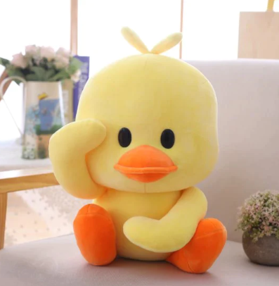 Kawaii Dancing Yellow Duck Plushie