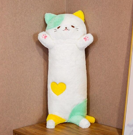 Kawaii Fluffy Neko Cat Snuggle Buddies Plushies