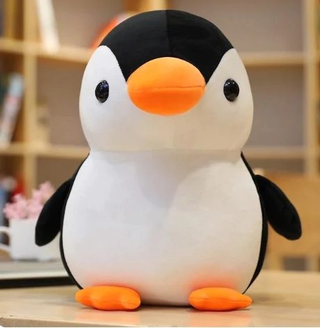 Kawaii Fisher and Fiona the Penguins Plushies