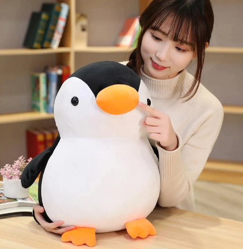 Kawaii Fisher and Fiona the Penguins Plushies