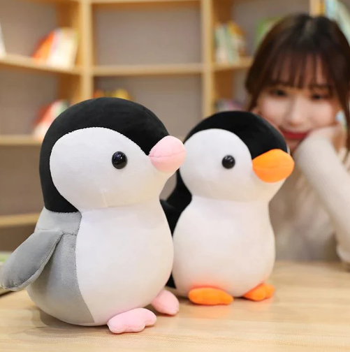 Kawaii Fisher and Fiona the Penguins Plushies