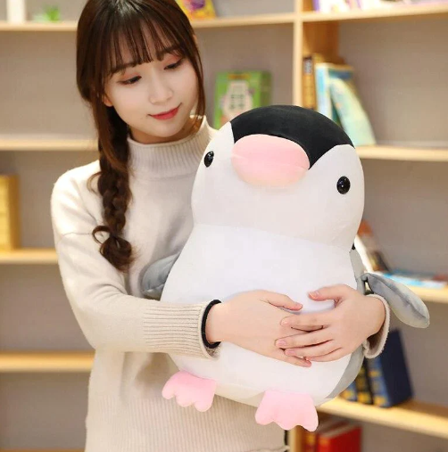 Kawaii Fisher and Fiona the Penguins Plushies