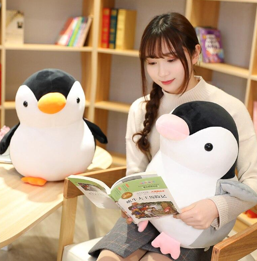 Kawaii Fisher and Fiona the Penguins Plushies