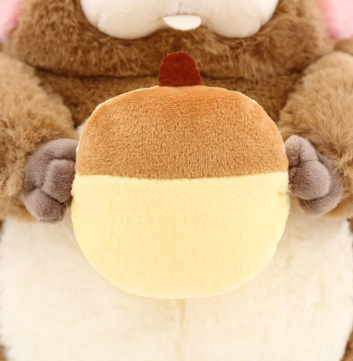 Kawaii Snacking Beaver Plushies