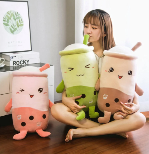 Kawaii Matcha Bubble Tea Plushies