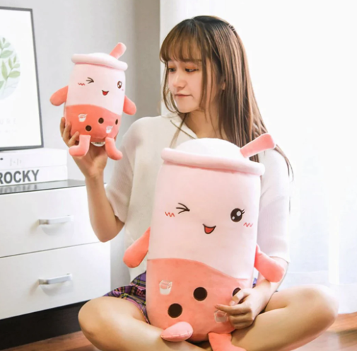 Kawaii Matcha Bubble Tea Plushies