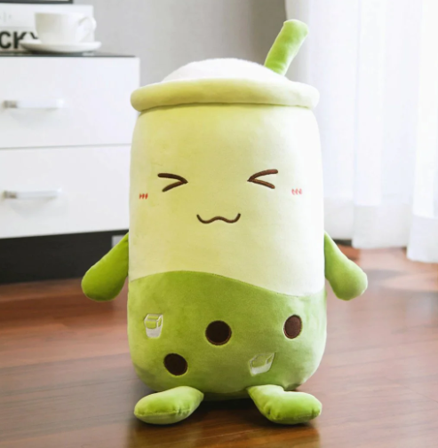 Kawaii Matcha Bubble Tea Plushies