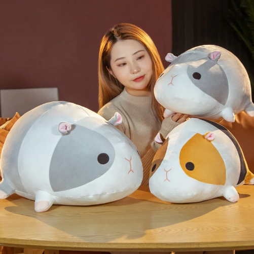 Kawaii Squad of Adorable Lying Guinea Pig Plushies