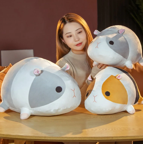 Kawaii Squad of Adorable Lying Guinea Pig Plushies