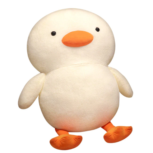 Adorable White Duckling Mochi kawaii Plushies-Duck Stuffed Animals