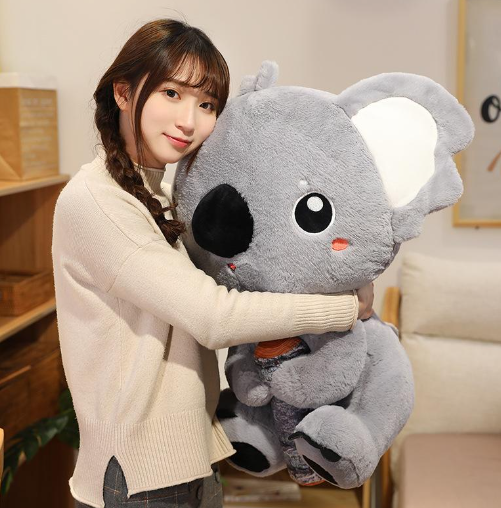 Kawaii Koala and Her Branch Plushies