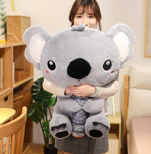 Kawaii Koala and Her Branch Plushies