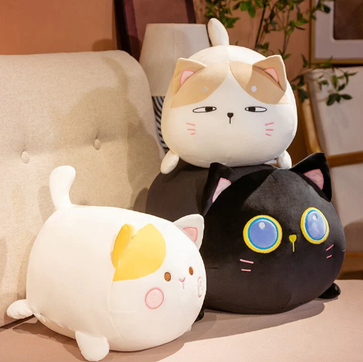 Kawaii Chubby Cat Martha Tabby KiKi Plushies Crew