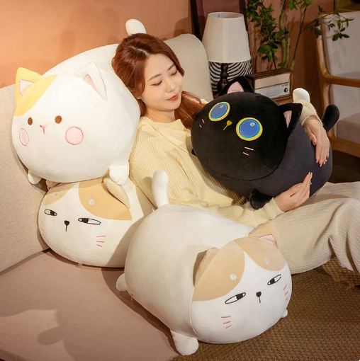 Kawaii Chubby Cat Martha Tabby KiKi Plushies Crew