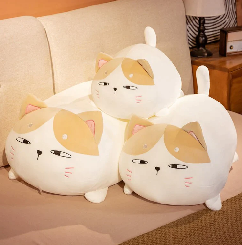 Kawaii Chubby Cat Martha Tabby KiKi Plushies Crew