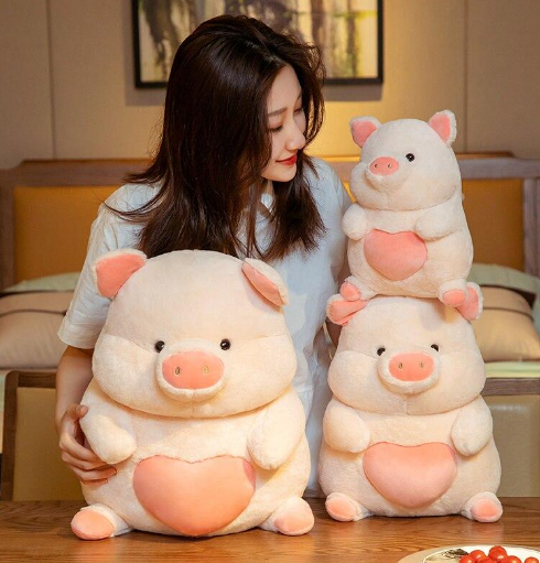 Kawaii Cherie The Love Heart Piggy Plushies