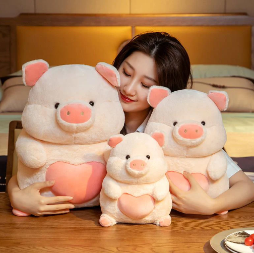 Kawaii Cherie The Love Heart Piggy Plushies