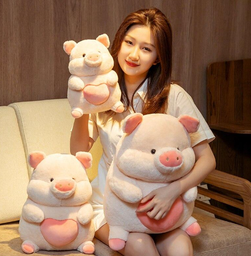 Kawaii Cherie The Love Heart Piggy Plushies