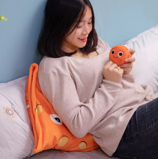 Kawaii Cheesy Puffs Snack Plushies