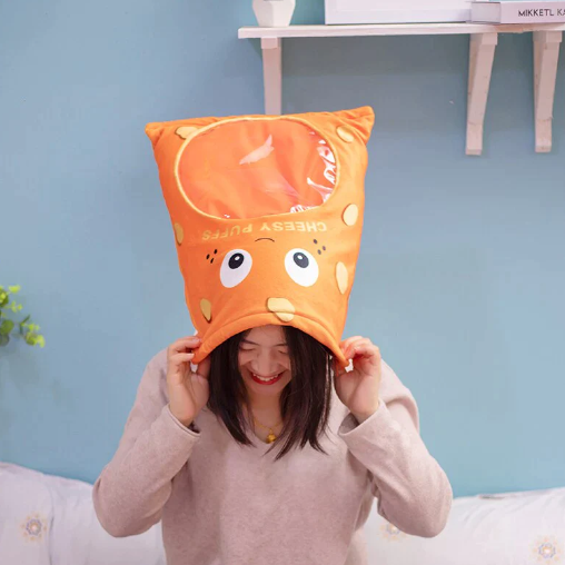 Kawaii Cheesy Puffs Snack Plushies