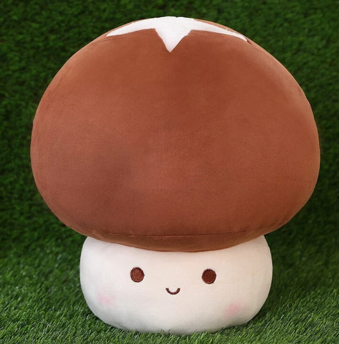 6. Kawaii Mushroom Family Plushies Red Brown White | NEW