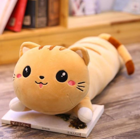 Kawaii Tabby & Earl The Long Cats Plushies