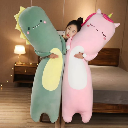 Kawaii Long Animal Body Pillow Plushie Collection