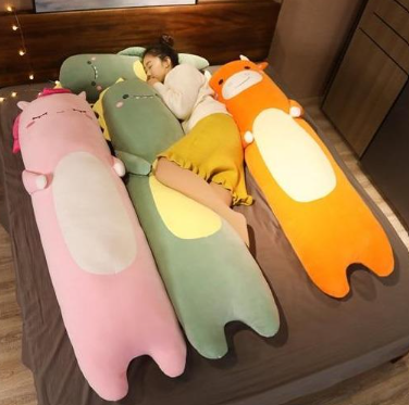 Kawaii Long Animal Body Pillow Plushie Collection