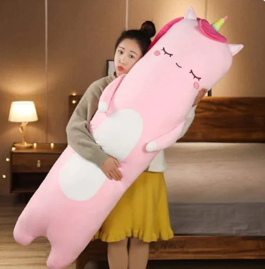 Kawaii Long Animal Body Pillow Plushie Collection