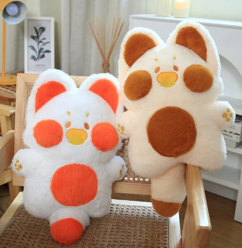 Kawaii Fluffy Fox Plushie Collection