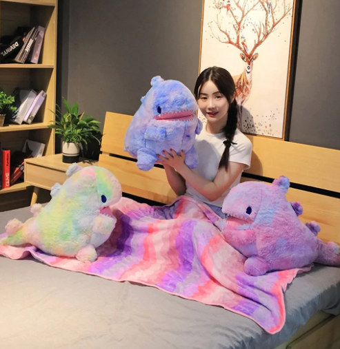 Fuzzy Kawaii galaxy Dinosaur Rex Stuffed Animals Plushie