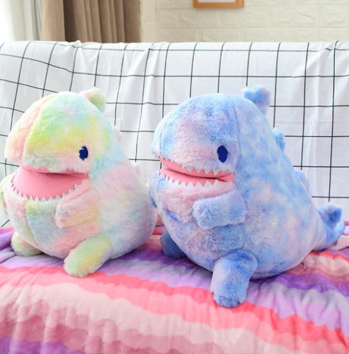 Fuzzy Kawaii galaxy Dinosaur Rex Stuffed Animals Plushie