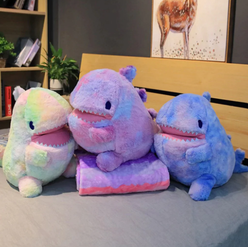 Fuzzy Kawaii galaxy Dinosaur Rex Stuffed Animals Plushie