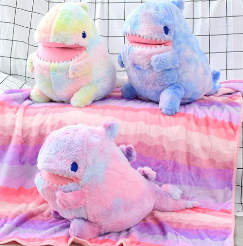 Fuzzy Kawaii galaxy Dinosaur Rex Stuffed Animals Plushie