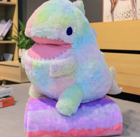 Fuzzy Kawaii galaxy Dinosaur Rex Stuffed Animals Plushie