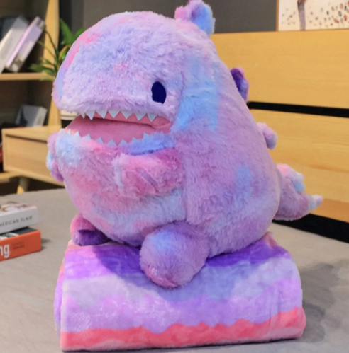 Fuzzy Kawaii galaxy Dinosaur Rex Stuffed Animals Plushie