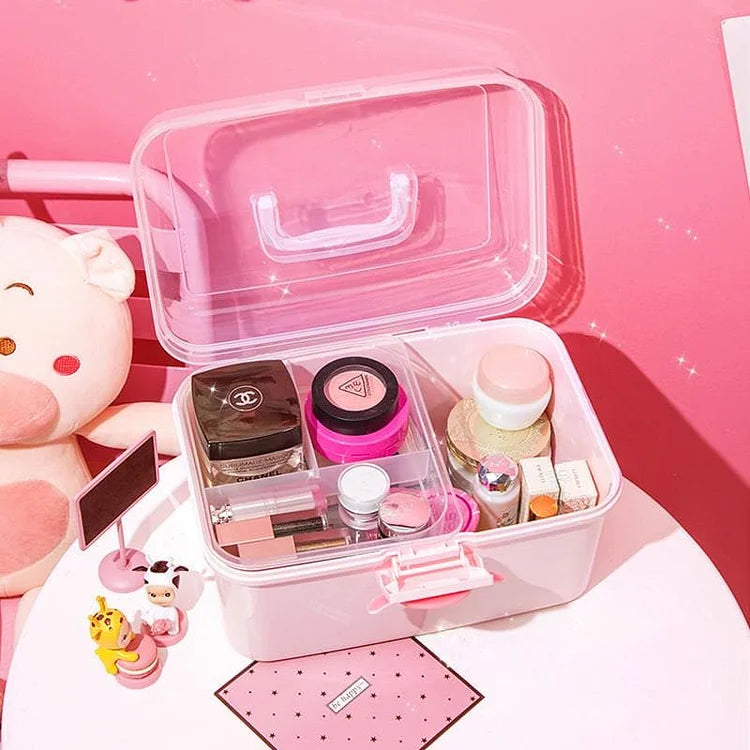 Cute Pink Storage Boxs