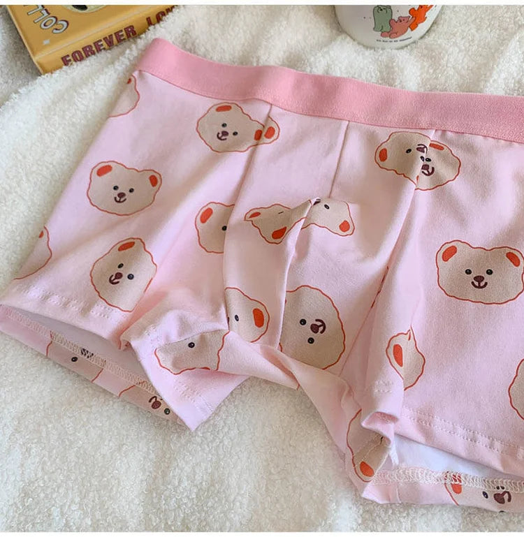 Cute Bear Couple Panties