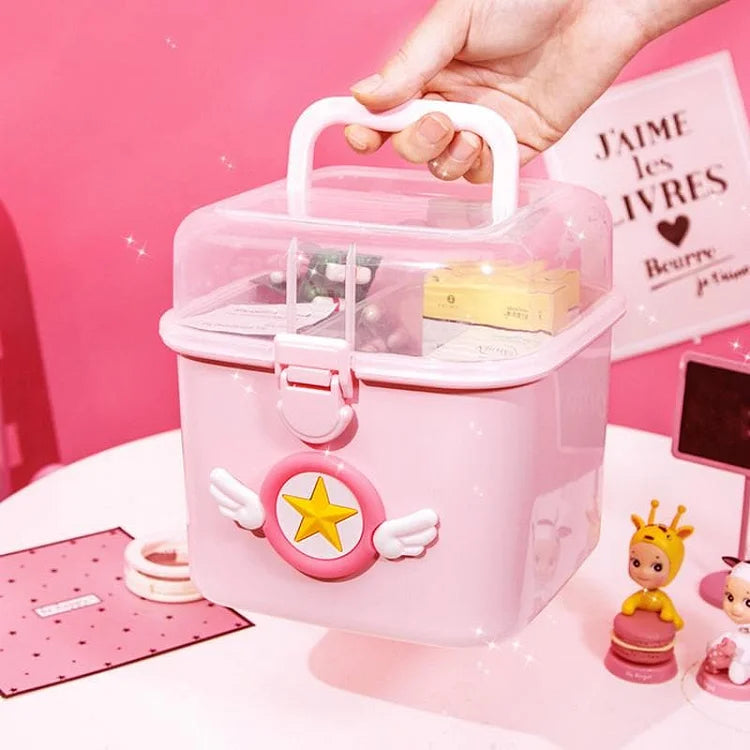 Cute Pink Storage Boxs