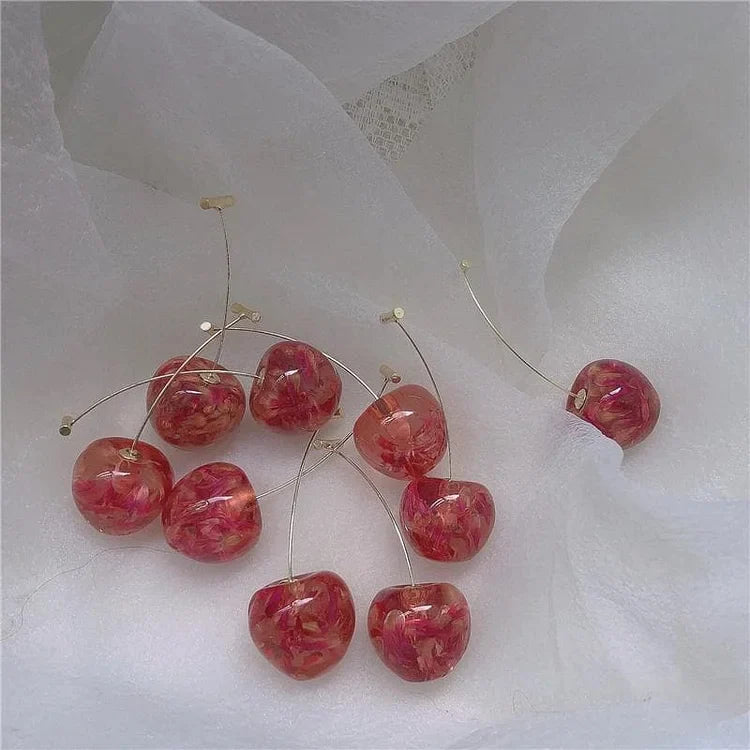 Cute Cherry Earrings