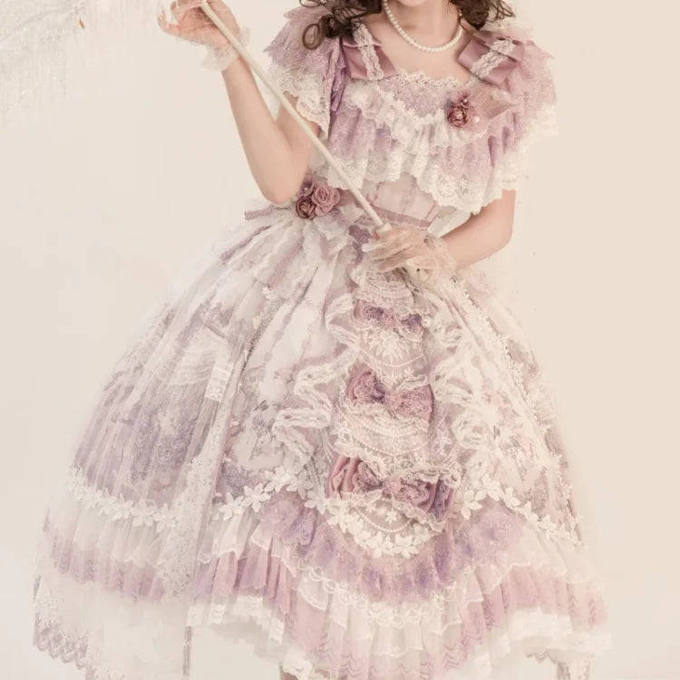 Fairyland Victorian Hime Lolita Pastel Purple Dress