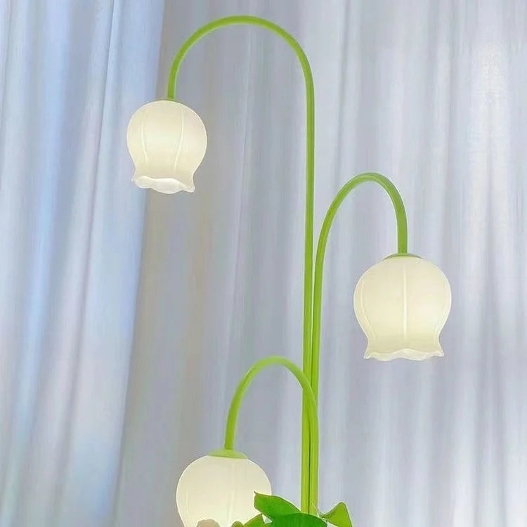 Lily Of The Valley Floor Lamp - Pink