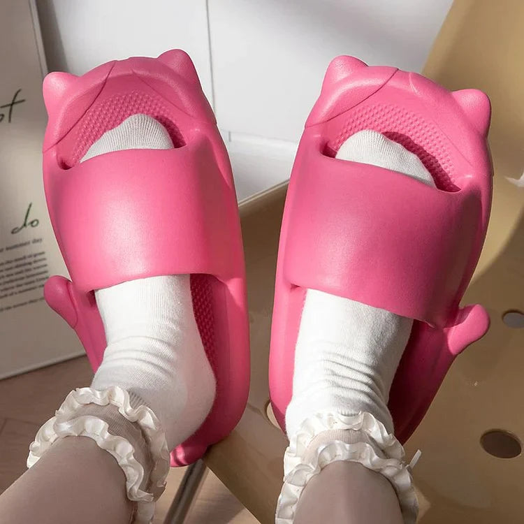 Kitty Summer Slippers