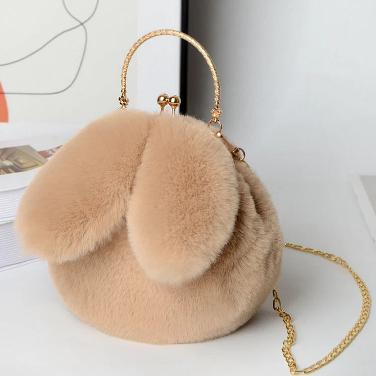 Kawaii Bunny Plush Cross Body Bag