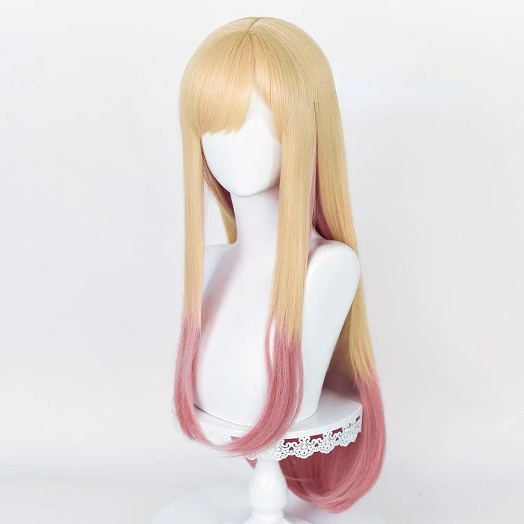 My Dress-Up Darling Marin Kitagawa Gradient Pink Blonde Wig