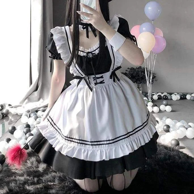 Kawaii Lolita Maid Outfit Cute Maid Dress