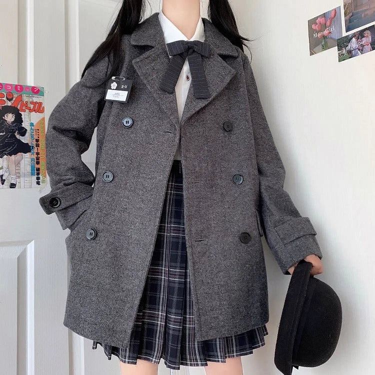 Kawaii Winter Lolita JK Coat