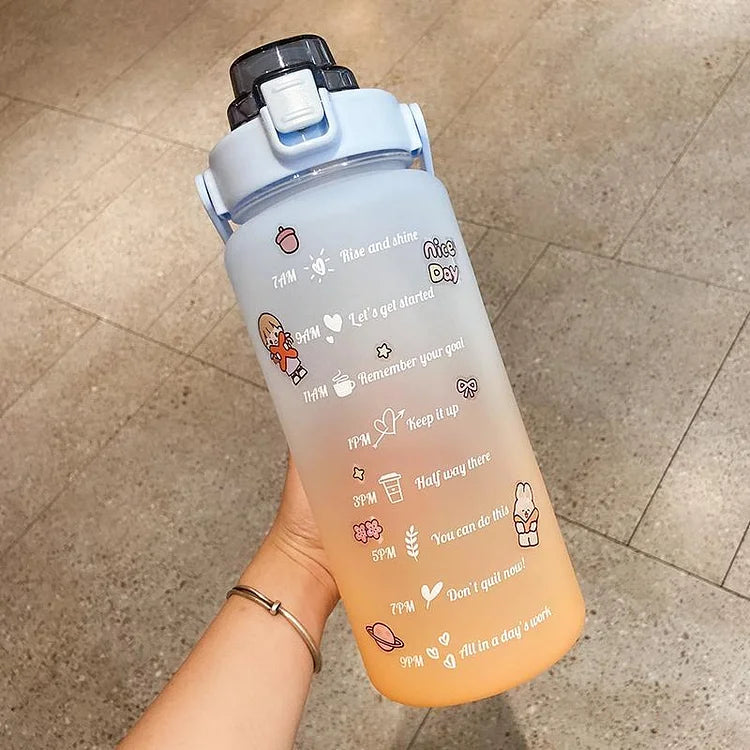 4 Colors Super Big Sports Drinking Water Bottle