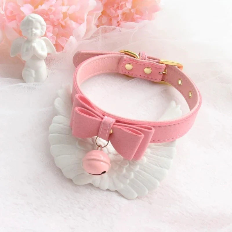 Bow & Bell Kitten Collar