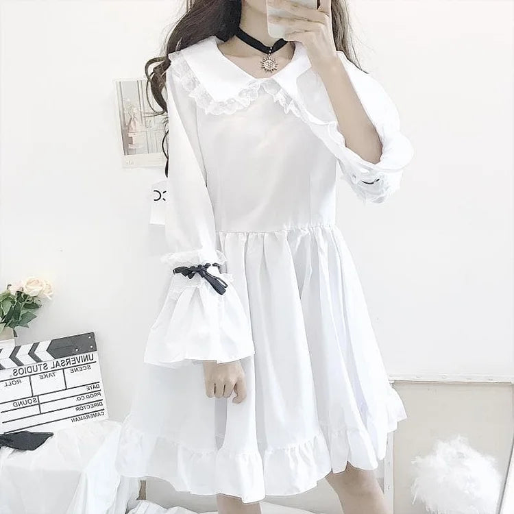 Falbala Lace Lolita Maid Dress